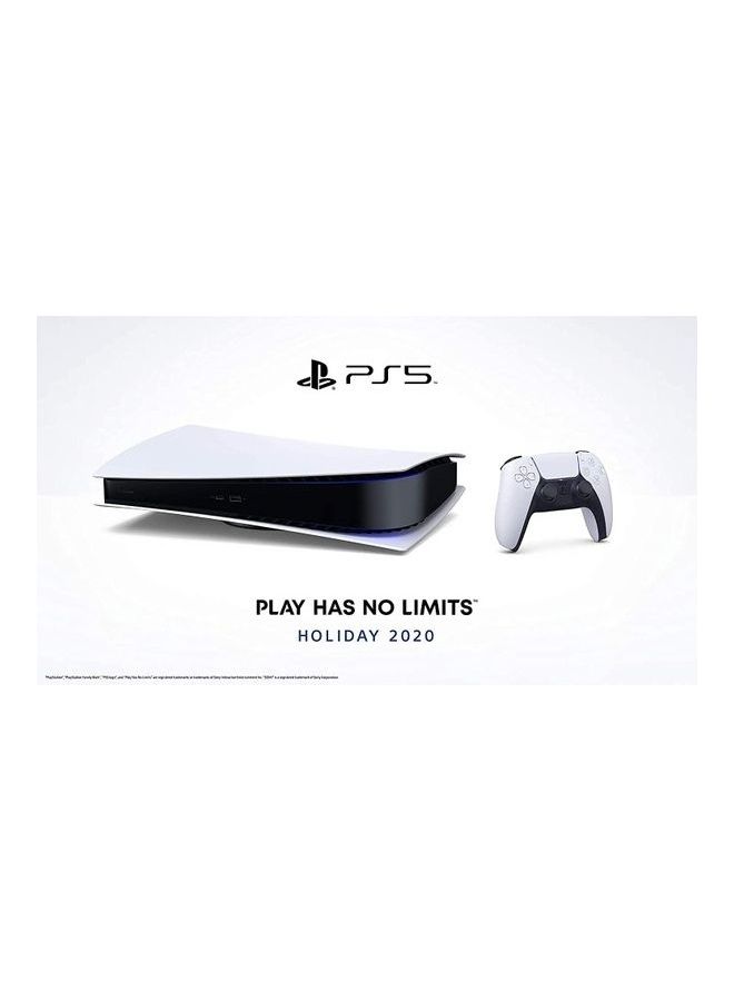 سوني - وحدة تحكم الإصدار الرقمي لجهاز PlayStation 5 مع وحدة تحكم (الإصدار الدولي) - Image 1