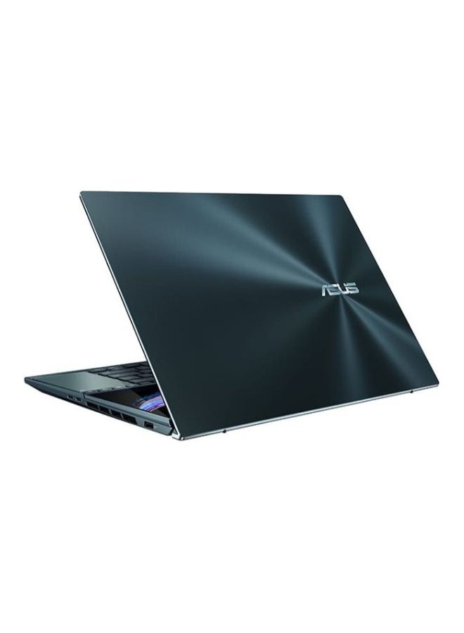 ASUS - ZenBook Pro Duo 15 UX582 Laptop With 15.6-Inch Touch Screen 4k OLED Display, Core i9-12900H Processor/32GB RAM /1TB SSD/ Windows 11 Home /8GB NVIDIA GeForce RTX 3070TI Graphics English/Arabic Celestial Blue - Image 1