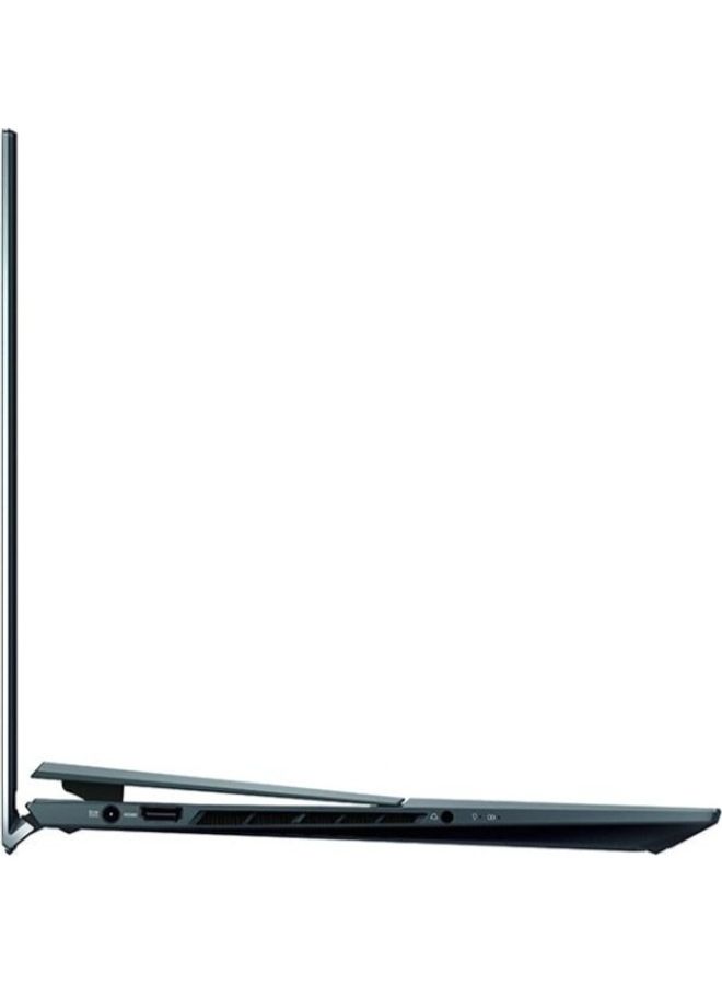 ASUS - ZenBook Pro Duo 15 UX582 Laptop With 15.6-Inch Touch Screen 4k OLED Display, Core i9-12900H Processor/32GB RAM /1TB SSD/ Windows 11 Home /8GB NVIDIA GeForce RTX 3070TI Graphics English/Arabic Celestial Blue - Image 1