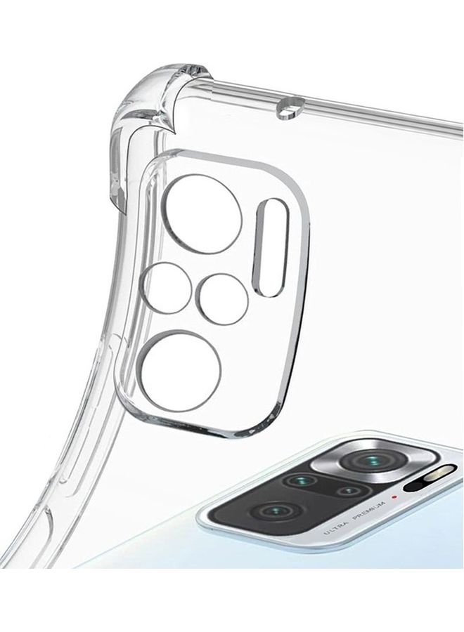 مارجون غطاء حماية شفاف من TPU لجهاز Xiaomi Redmi Note 10S، غطاء ناعم بأربع زوايا - Image 2