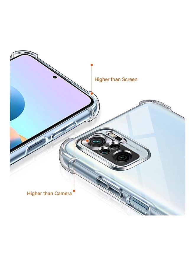 مارجون غطاء حماية شفاف من TPU لجهاز Xiaomi Redmi Note 10S، غطاء ناعم بأربع زوايا - Image 4