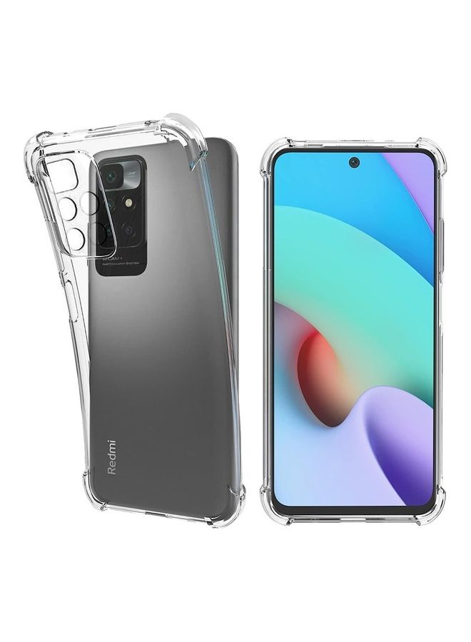 MARGOUN Xiaomi Redmi 10 Case Cover Clear Protective TPU Four Corners Cover Transparent Soft Case Clear - Image 1