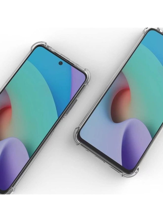 MARGOUN Xiaomi Redmi 10 Case Cover Clear Protective TPU Four Corners Cover Transparent Soft Case Clear - Image 2