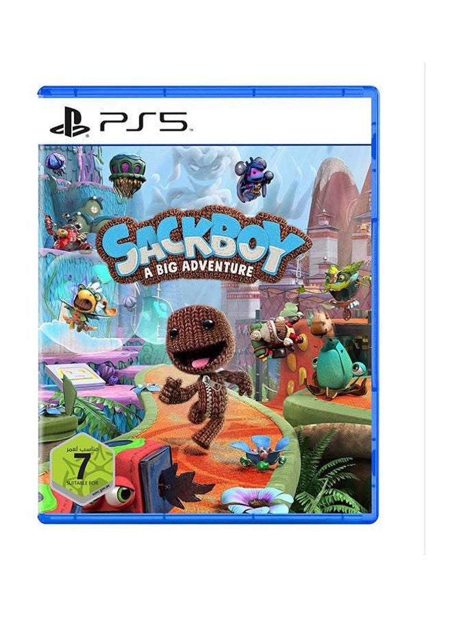 Sony Sackboy : A Big Adventure - English/Arabic (International Version) - PlayStation 5 (PS5) - Image 1