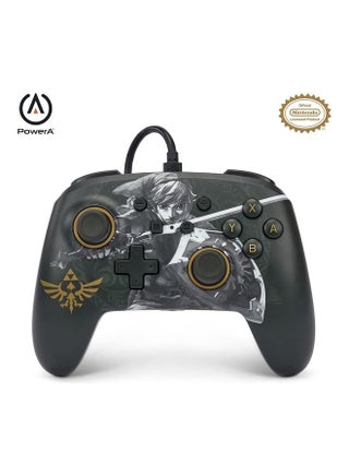 وحدة التحكم السلكية المحسنة PowerA لجهاز Nintendo Switch - رابط جاهز للمعركة - v1688967133/N53418942A_1