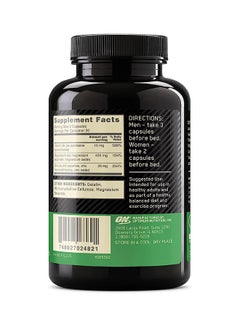 أوبتيموم نيوتريشن ZMA الزنك لدعم المناعة، ومكملات تعافي العضلات والقدرة على التحمل للرجال والنساء، ومكملات الزنك والمغنيسيوم - 90 كبسولة  - Image 2
