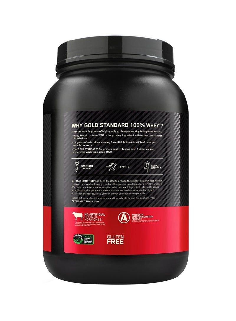 Optimum Nutrition - Gold Standard 100% Whey Protein Powder Primary Source Isolate, 24 Grams of Protein for Muscle Support and Recovery - Chocolate Malt , 2 Lbs, 29 Servings (907 Grams) - Image 1