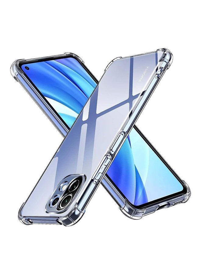 MARGOUN Xiaomi Mi 11 Lite 5G Case Cover Clear Protective TPU Four Corners Cover Transparent Soft Case Clear - Image 1