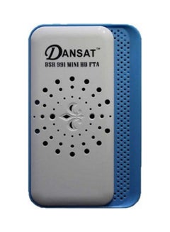 Dansat Mini Satellite Receiver DSR-991 White/Blue  - Image 1