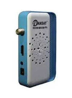 Dansat Mini Satellite Receiver DSR-991 White/Blue  - Image 2