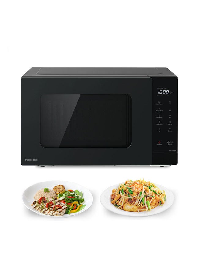 Panasonic - Compact Solo Microwave Oven, Push Open, Auto-Defrost, Child Safety Lock, Touch Operation, Quick 30 Function 25 L 900 W NNST34NB Black - Image 1