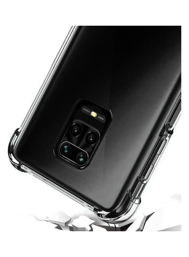 MARGOUN Xiaomi Redmi Note 9S Case Cover Clear Protective TPU Four Corners Cover Transparent Soft Case Clear - Image 2