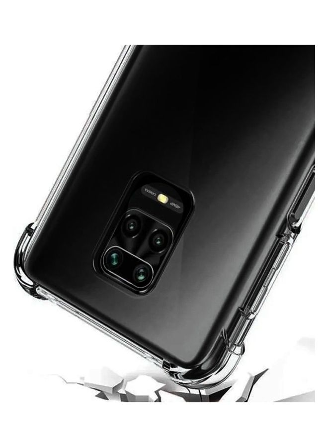 Xiaomi Redmi Note 9 Pro Case Cover Clear Protective TPU Four Corners Cover Transparent Soft Case Clear