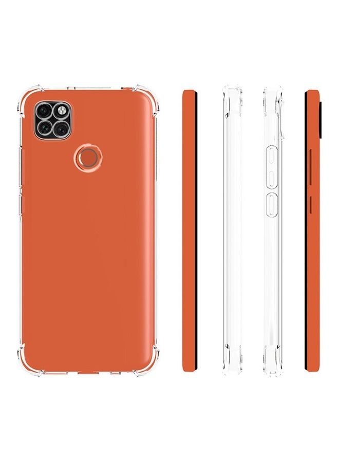 MARGOUN Xiaomi Redmi 9C Case Cover Clear Protective TPU Four Corners Cover Transparent Soft Case Clear  - Image 2