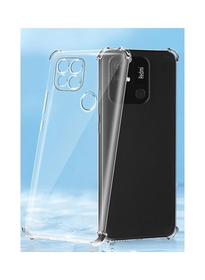 MARGOUN Xiaomi Redmi 10A Case Cover Clear Protective TPU Four Corners Cover Transparent Soft Case Clear - Image 2