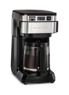 Frontfill 12 Cup Programmable Coffee Maker, Glass Carafe, Wake Up Ready, 3 Brewing Options, Reusable Mesh Filter, Clean Reminder, Auto Shut Off 1.7 L 950 W 46310-ME Black - v1688976535/N53419022A_1