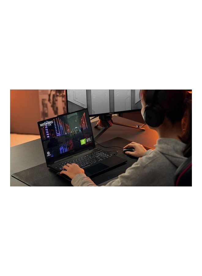 ASUS - TUF DASH F15 Gaming Laptop With 15.6-Inch Display, Core i7-12650H Processor/64GB RAM/2TB SSD/8GB Nvidia Geforce 3070 Graphics Card/Windows 11 + HDMI Cable English Off Black - Image 1