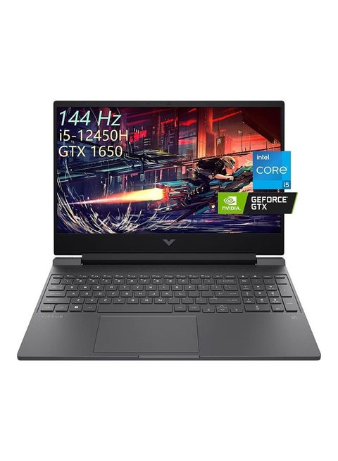 Victus â€Ž15 Gaming (Upgraded Version) Laptop With 15.6-Inch Display, Core i5-12450H Processor/16GB RAM/1TB SSD/4GB Nvidia Geforce GTX 1650 Graphics/Windows 11 Home With Computer Accessories English Black