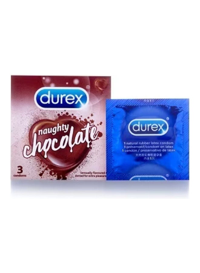 Durex - 3 Pieces Naughty Chocolate - Image 1