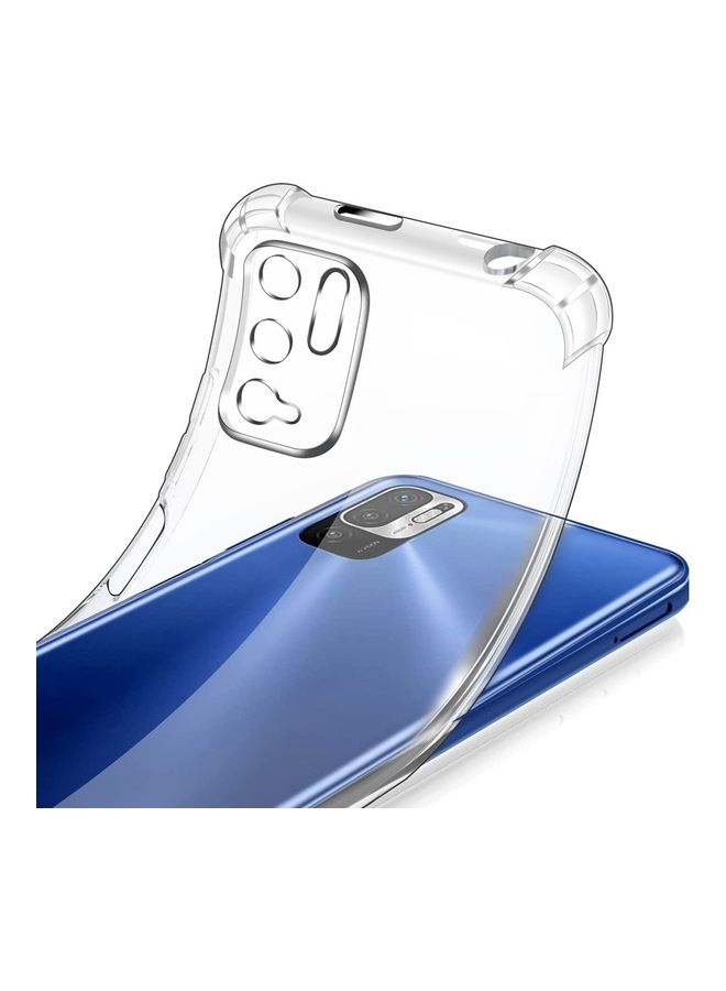MARGOUN Xiaomi Redmi Note 10T 5G Case Cover Clear Protective TPU Four Corners Cover Transparent Soft Case Clear - Image 3