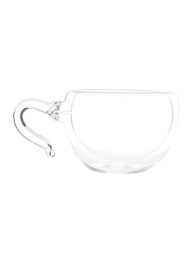 Generic - Double Glass Pyrex Coffee Mug Clear 100ml - Image 1