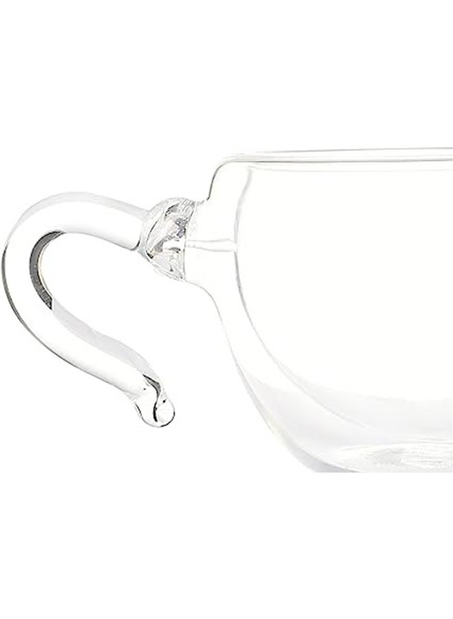 Generic - Double Glass Pyrex Coffee Mug Clear 100ml - Image 1