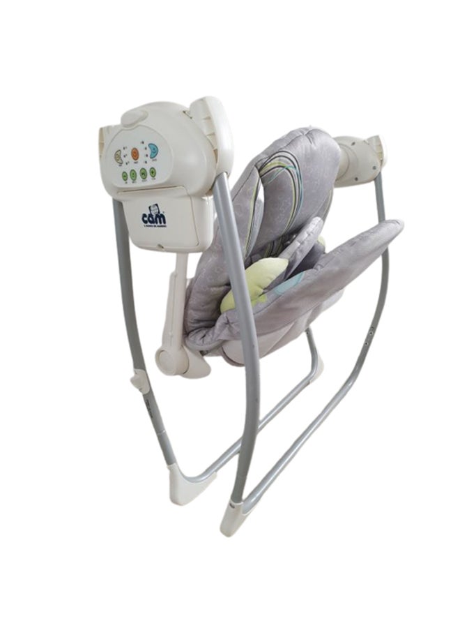cam - Portable Sonnolento Baby Infant Swing, Sway Gentle Swaying, Rocker, Rocking With Support And Safety, Cradle, 0-9 Kg - Grey - Image 1