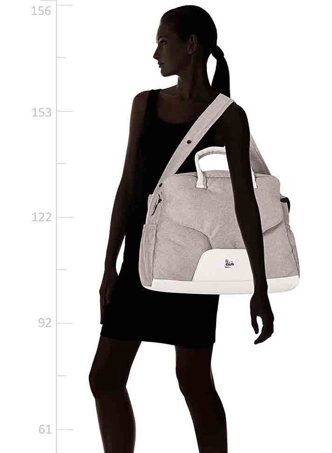 cam - Celine Baby Changing Bag, Larges Bag With Multifunction, Travel Bag, On The Go, Convertible, Mum And Dad Bag, Diaper Bag, Bag Bottle Holder, Hospital Baby Bag, Waterproof, Insulated Packet - Grey - Image 1