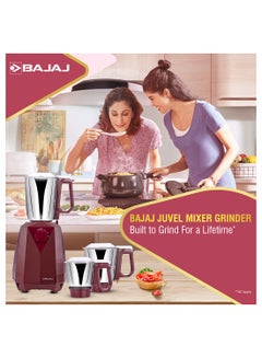 Bajaj Juvel Mixer Grinder 800.0 W 410554 Maroon  - Image 5