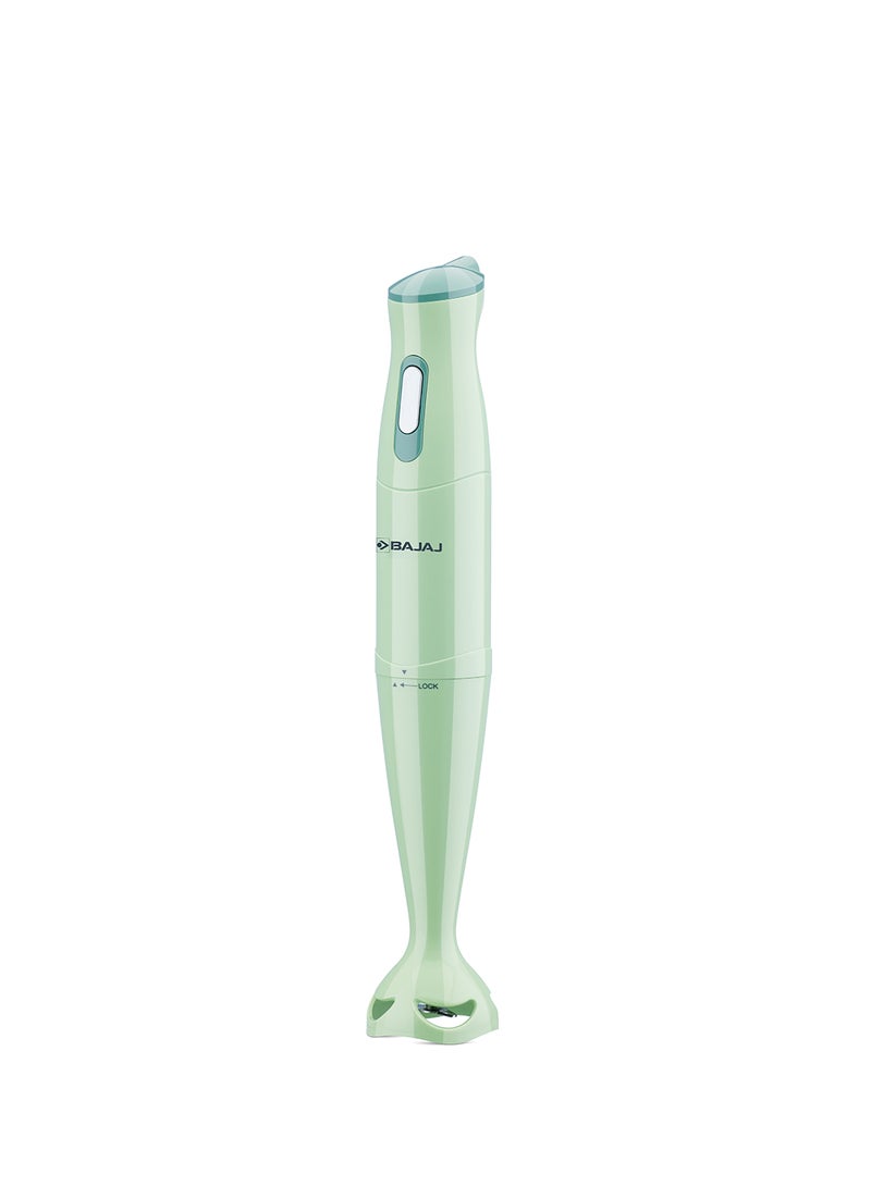 Bajaj - 300W Hand Blender with Fixed Multipurpose Blade for Hassle-Free Blending, Detachable ABS Stem, Ergonomic Push Button, Penta Flow Breaker System | Efficient & Durable Design HB 20 Green - Image 1