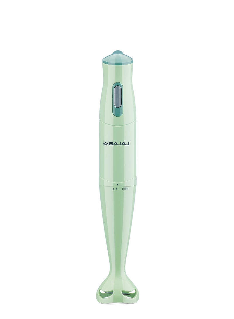 Bajaj - 300W Hand Blender with Fixed Multipurpose Blade for Hassle-Free Blending, Detachable ABS Stem, Ergonomic Push Button, Penta Flow Breaker System | Efficient & Durable Design HB 20 Green - Image 1