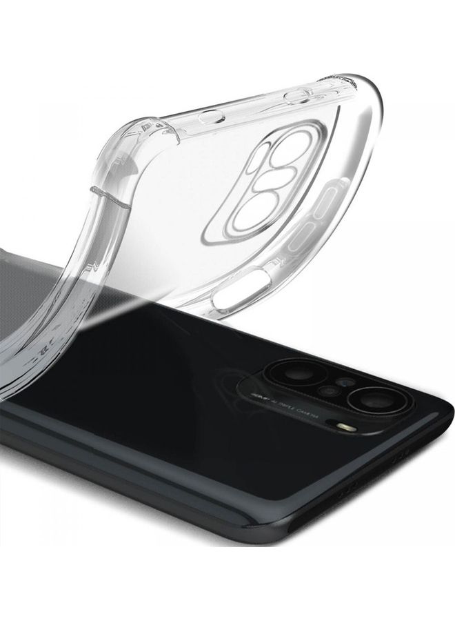 MARGOUN Xiaomi Mi 11i Case Cover Clear Protective TPU Four Corners Cover Transparent Soft Case Clear - Image 3