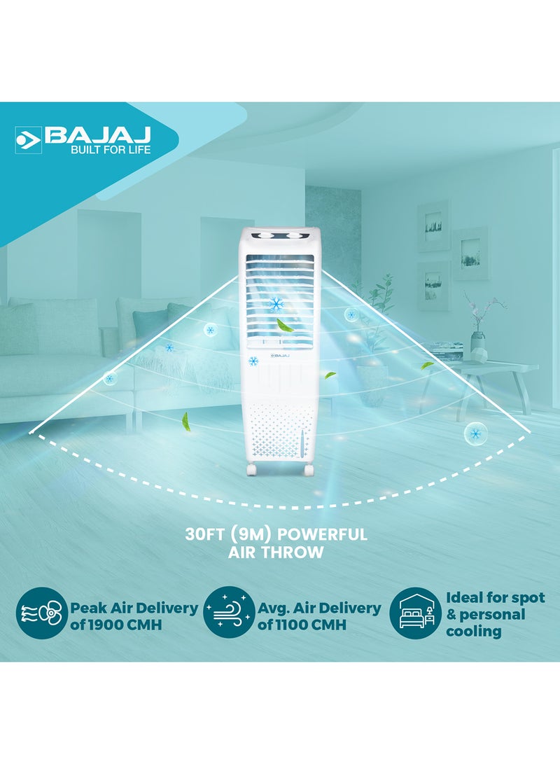 Bajaj - TMH 36 Air Cooler and Basically this is Bajaj TMH20 Air Cooler and the Image is also that of Bajaj TMH20 Air Cooler,, Kindly change the Product name into Bajaj TMH20 Air Cooler 20L-White 480119 White - Image 1