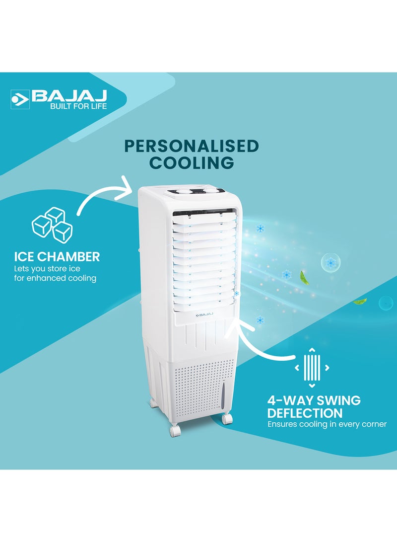 Bajaj - TMH 36 Air Cooler and Basically this is Bajaj TMH20 Air Cooler and the Image is also that of Bajaj TMH20 Air Cooler,, Kindly change the Product name into Bajaj TMH20 Air Cooler 20L-White 480119 White - Image 1