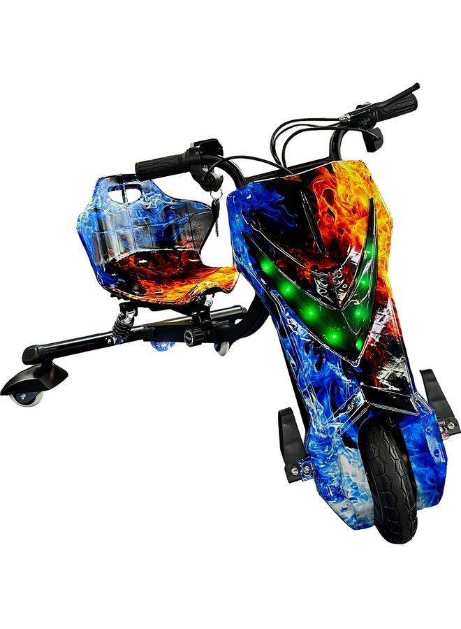 36V Drifting Scooter 3 Wheel Electric Scooter - 3 Driving Modes- Bluetooth- Speaker- Lights - Shock Absorber Safety Gears Speed Up To 20KM/h - v1689046278/N53419206A_5