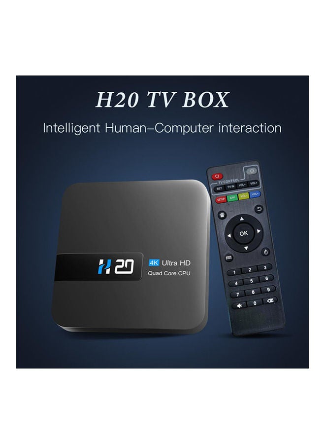 H20 Mini Smart 2Gb/16Gb Android 10.0 4K Tv Receiver Media Player 3D Video 2.4G Wifi H20 Set Top Box With Lan Hdmi Av Ports ANTV-WO-H20-2-16 Black - v1689049882/N53419279A_2