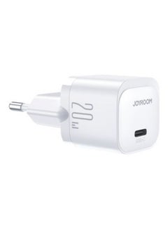 JOYROOM JR-TCF02 PD 20W Nano Mini Charger white