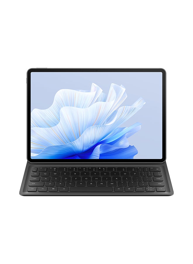 هواوي - جهاز MatePad Air بشاشة مقاس 11.5 بوصة بلون أسود جرافيت وذاكرة وصول عشوائي (RAM) سعة 8 جيجابايت وذاكرة داخلية 256 جيجابايت ويدعم تقنية 4G LTE - إصدار الشرق الأوسط مع لوحة مفاتيح - Image 1