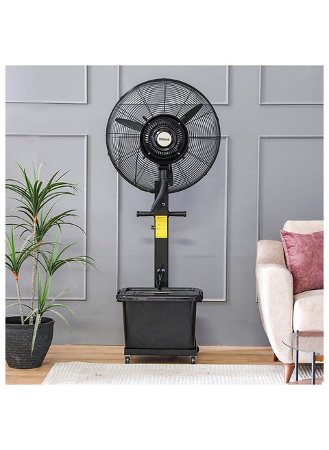 Spider Mist Fan Db-26Cf03-A Black