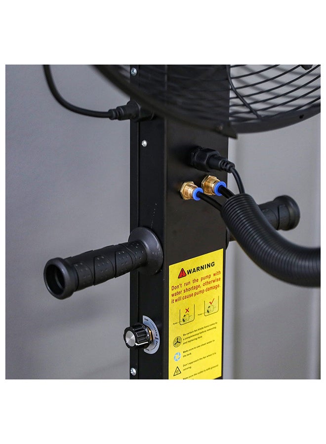 Spider Mist Fan Db-26Cf03-A Black