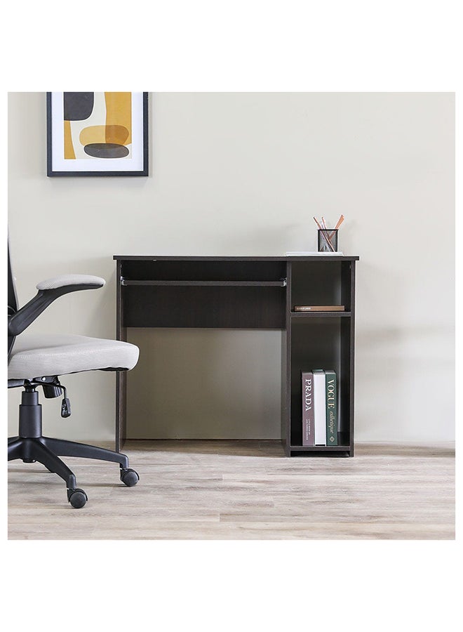 DANUBE HOME Amity Office Table Dark Brown 40x90x74.5cm - Image 1