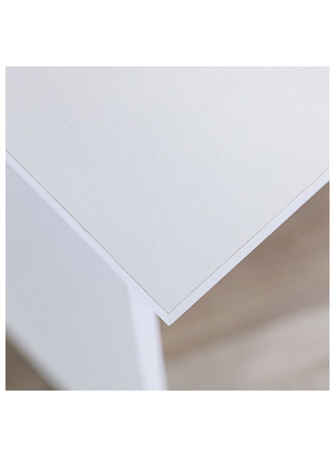 DANUBE HOME Amity Office Table, Wood White 40x90x74.5cm  - Image 4