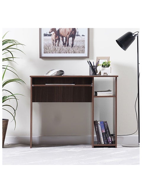 Amity Office Table, Wood Brown 40x90x74.5cm
