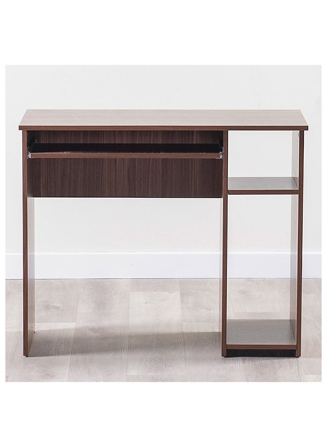 DANUBE HOME - Amity Office Table, Wood Brown 40x90x74.5cm - Image 1