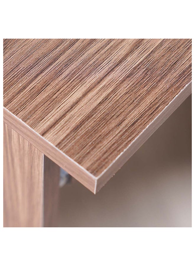 DANUBE HOME - Amity Office Table, Wood Brown 40x90x74.5cm - Image 1
