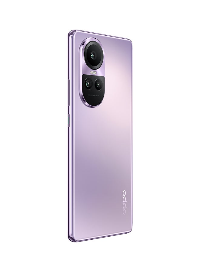 OPPO - Reno 10 Pro 5G Dual SIM Glossy Purple 12GB RAM 256GB -Middle East Version - Image 1