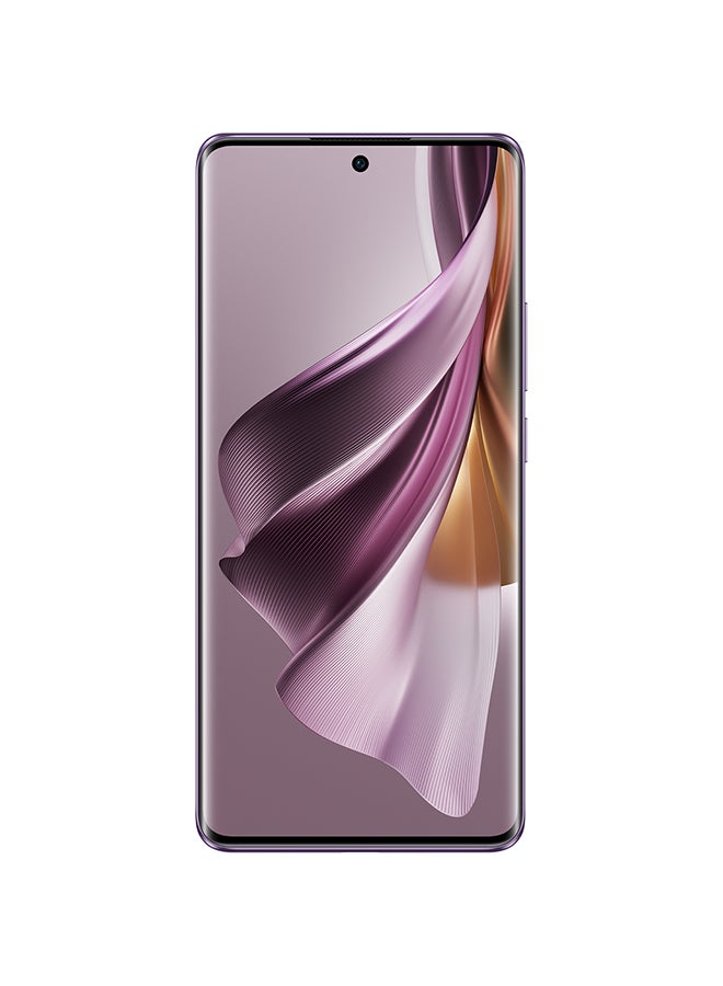 OPPO - Reno 10 Pro 5G Dual SIM Glossy Purple 12GB RAM 256GB -Middle East Version - Image 1