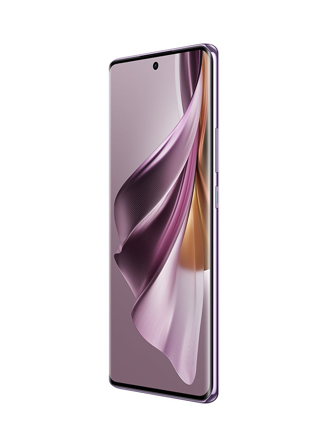 OPPO - Reno 10 Pro 5G Dual SIM Glossy Purple 12GB RAM 256GB -Middle East Version - Image 1