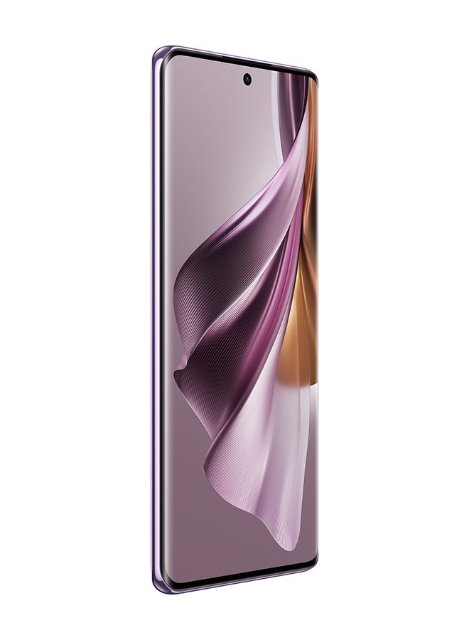 OPPO - Reno 10 Pro 5G Dual SIM Glossy Purple 12GB RAM 256GB -Middle East Version - Image 1