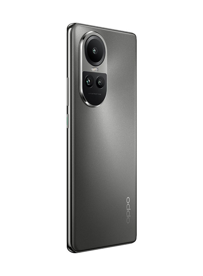 أوبو - هاتف Reno 10 5G ثنائي الشريحة باللون الرمادي الفضي وذاكرة الوصول العشوائي (RAM) سعة 8 جيجابايت وسعة 256 جيجابايت - إصدار الشرق الأوسط - Image 1